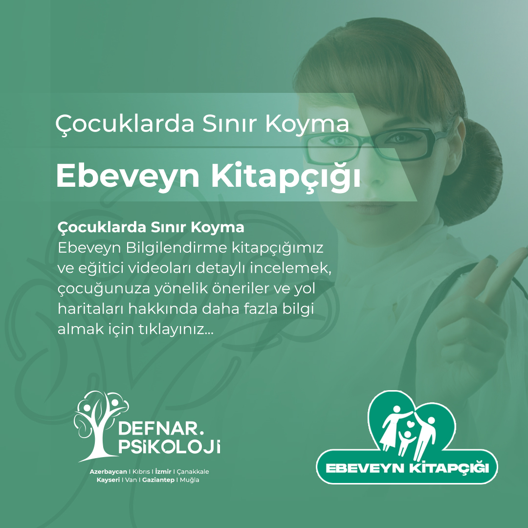Çocuklarda Sınır Koyma Ebeveyn Kitapçığı